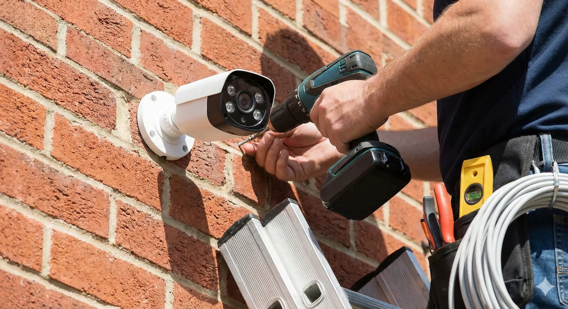 Installation caméra dans un commerce